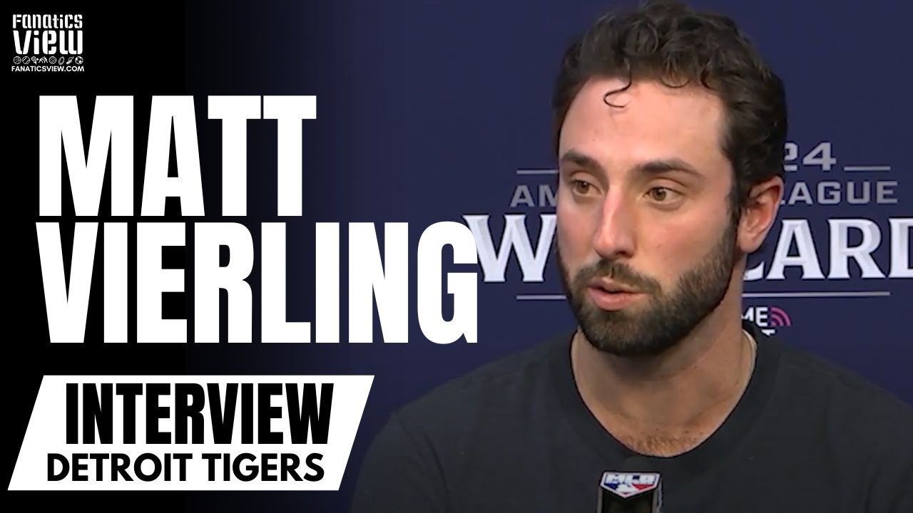 Matt Vierling Discusses Tigers "Special" AJ Hinch Meeting, Tarik Skubal Greatness & Tigers Season