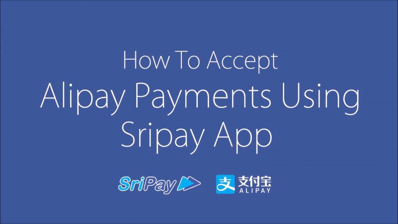 How to Accept Alipay Payment Using SriPay