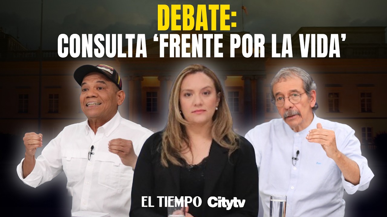 #TiempoDeProponer Pineda, Torres y Bernal en el debate de la consulta ‘Frente por la vida’