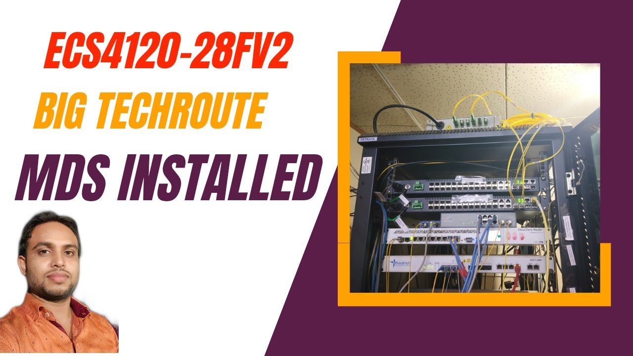 Jio MDS techroute switch | techroute switch installation | GTPL