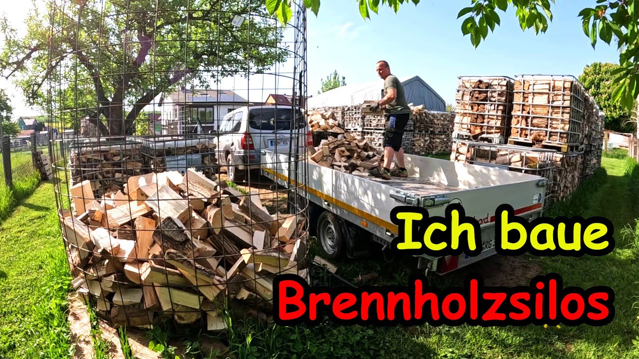 Eine weitere Möglichkeit, dein Brennholz optimal zu lagern