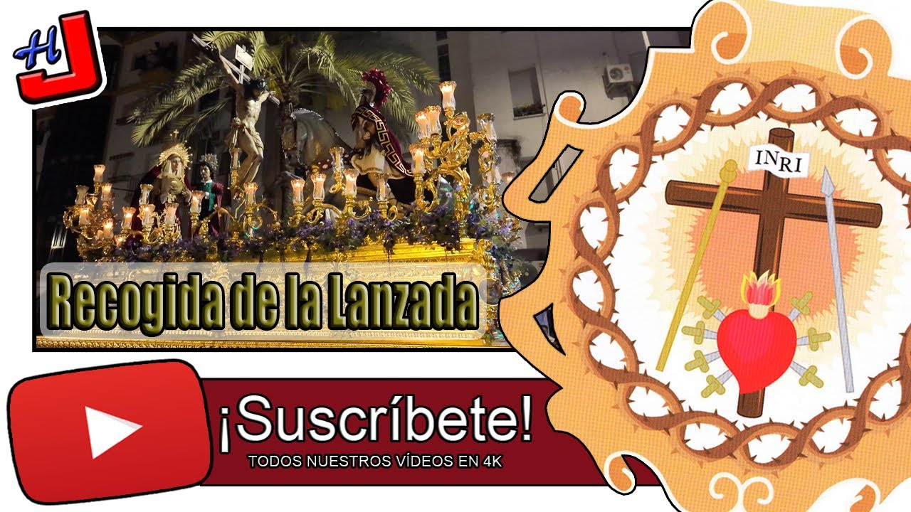 ⛪️ MOMENTAZO 🕯 RECOGIDA de la LANZADA ⚜️ SEMANA SANTA 2025 ⚜️ DOBLE CÁMARA ⚜️ 4K 📹
