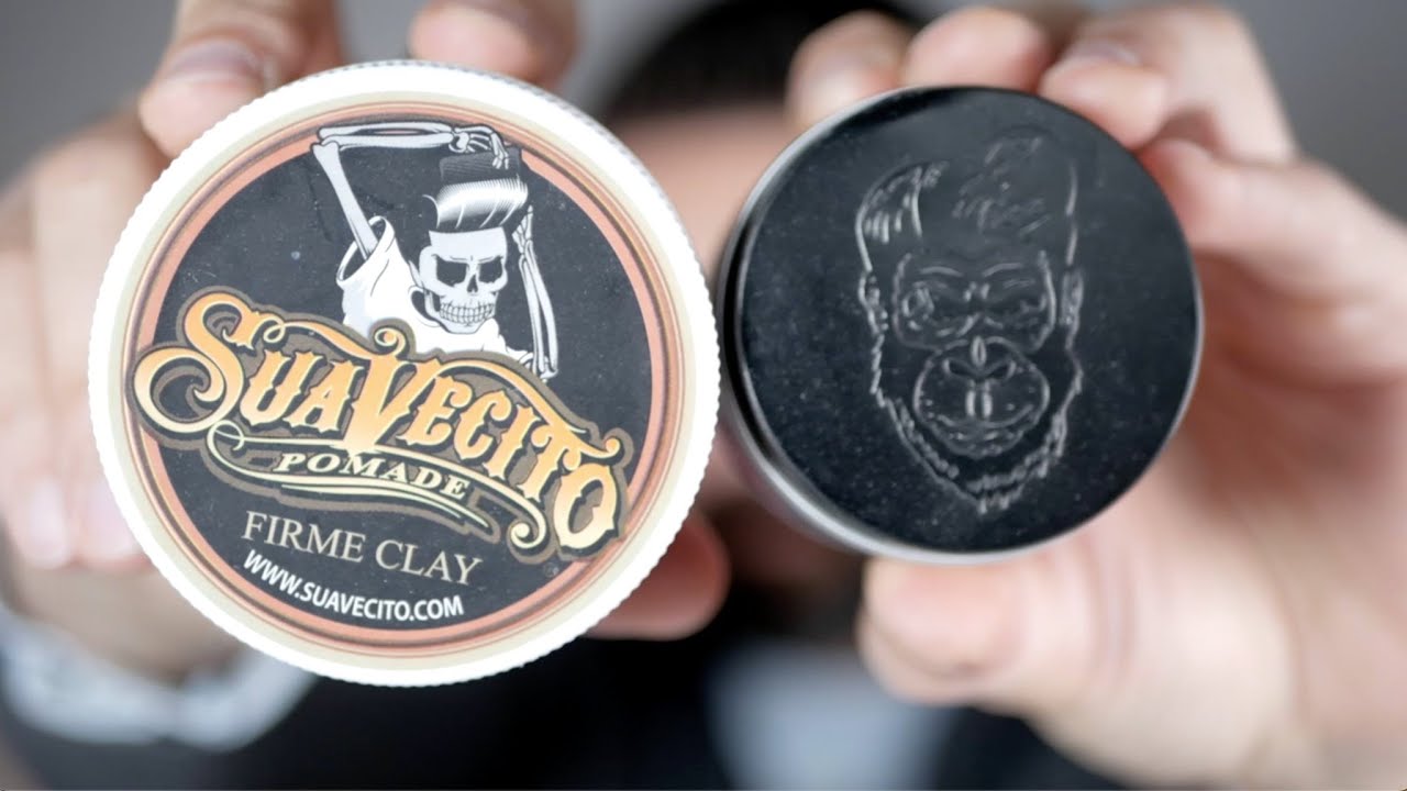 Compared: Slick Gorilla Clay Pomade vs Suavecito Firme Clay