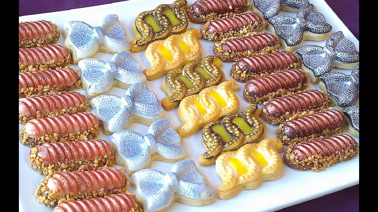حلويات العيد جديد صابلي بريستيج بالشكلاط بثلات اشكال مختلفة بنكهات مختلفة من نفس العجين