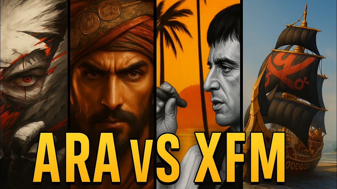 Desert Storm ARA 464 vs XFM 532 عاصفة الصحراء
