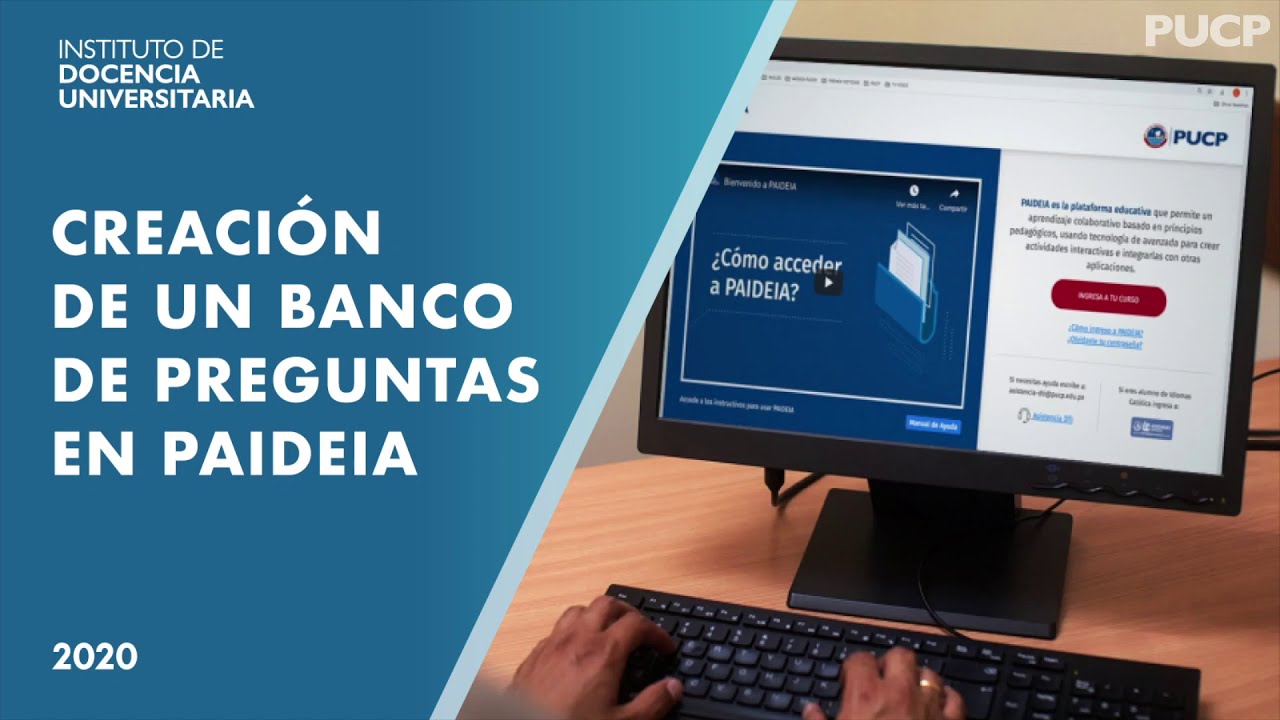 Creación de un banco de preguntas en Paideia