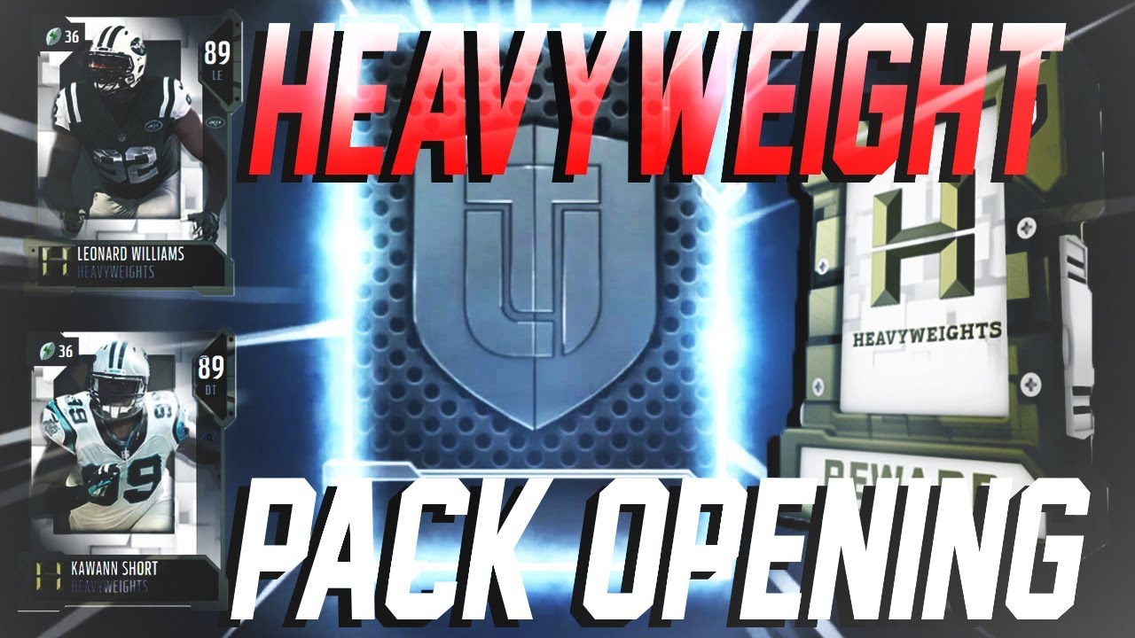 FIRST HEAVYWEIGHT PACK OPENING OF THE YEAR! NEW HEAVYWEIGHT! LEONARD WILLIAMS!, ETC!| MUT 19