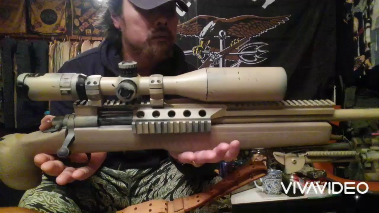 Mk13 mod 0American Sniper(ChrisKyle)が使った激レアワンオフカスタム❗#AmericanSniper#ChrisKyle#navyseals