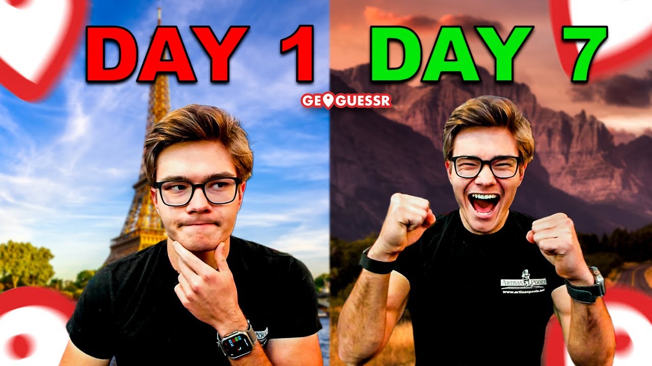 How Good Can I Get At Geoguessr In 7 Days (As An American)