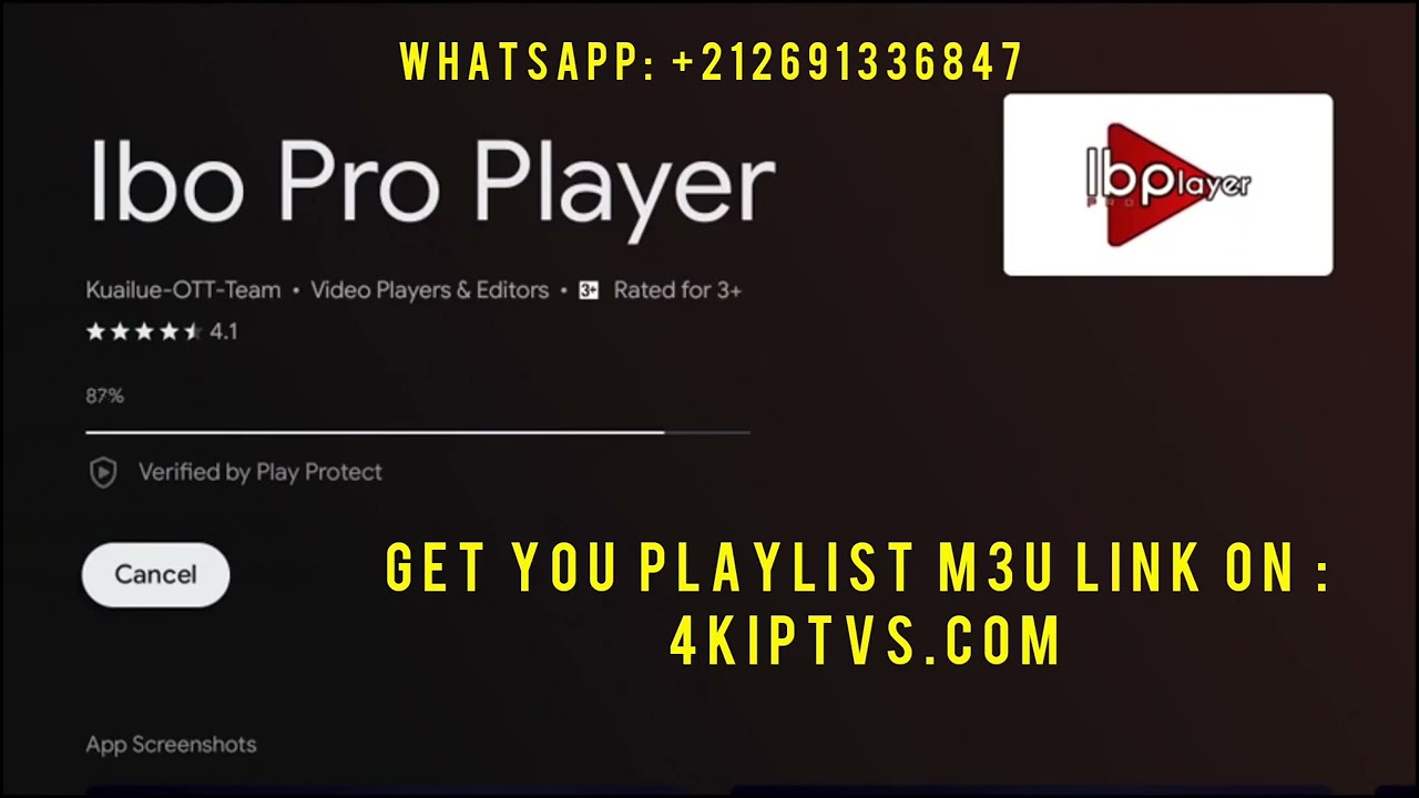 How to install ibo player pro application on Android devices step by step
