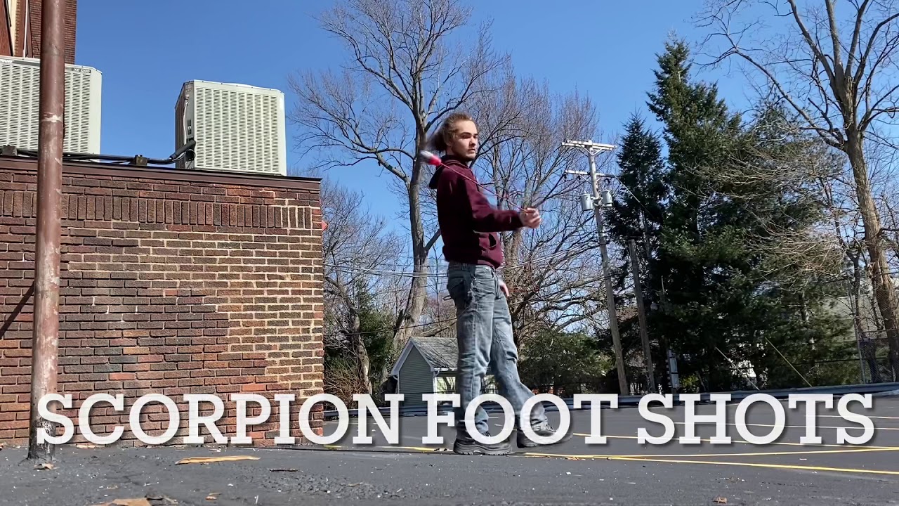 Scorpion foot shot. Rope dart tutorial