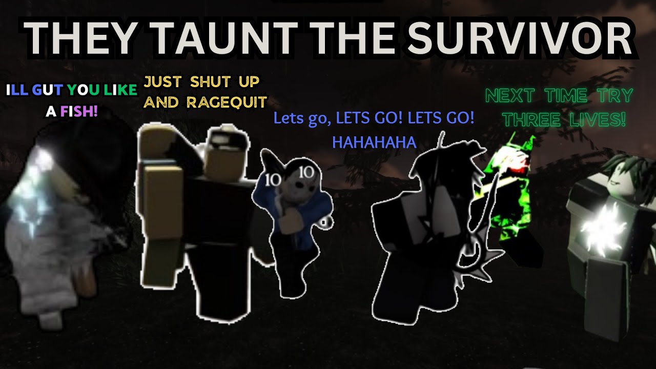 Using Killer Skins that TALK | Roblox Forsaken