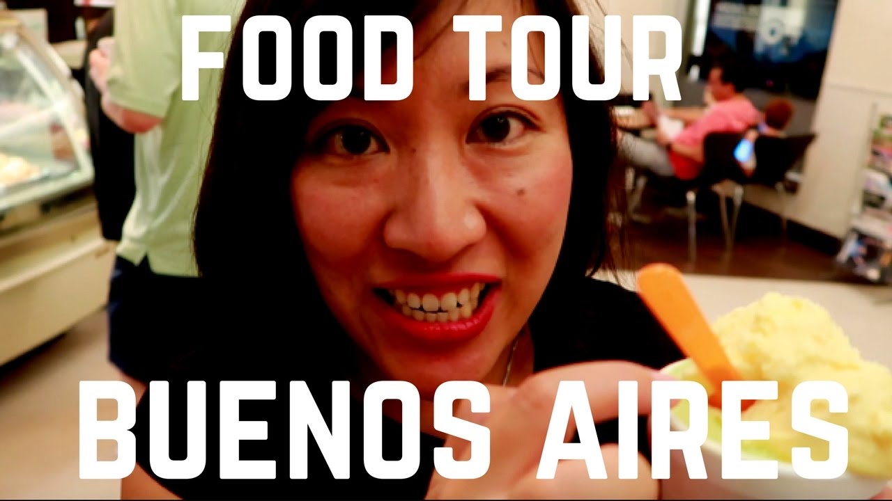 BUENOS AIRES FOOD TOUR - eating Argentinian food | Argentina
