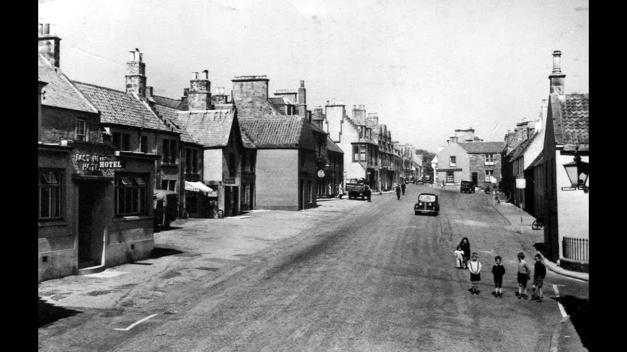 Old Photographs And Footage Of Crail East Neuk Of Fife Scotland
