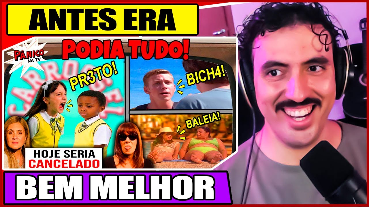 🔴 Os Maiores Absurdos da TV que hoje seriam CRIME! Novelas eram Assustadores! | Leozin React