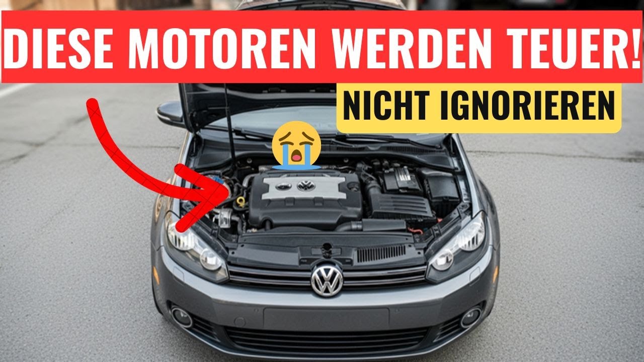 DIESE 4 VW-MOTOREN WERDEN TEUER &ndash; VIELE WISSEN DAS NICHT