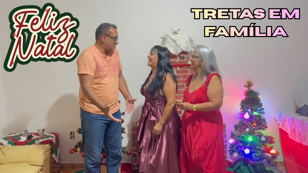 NATAL DOS TRETAS EM FAMÍLIA É PURA EMOÇÃO!!!