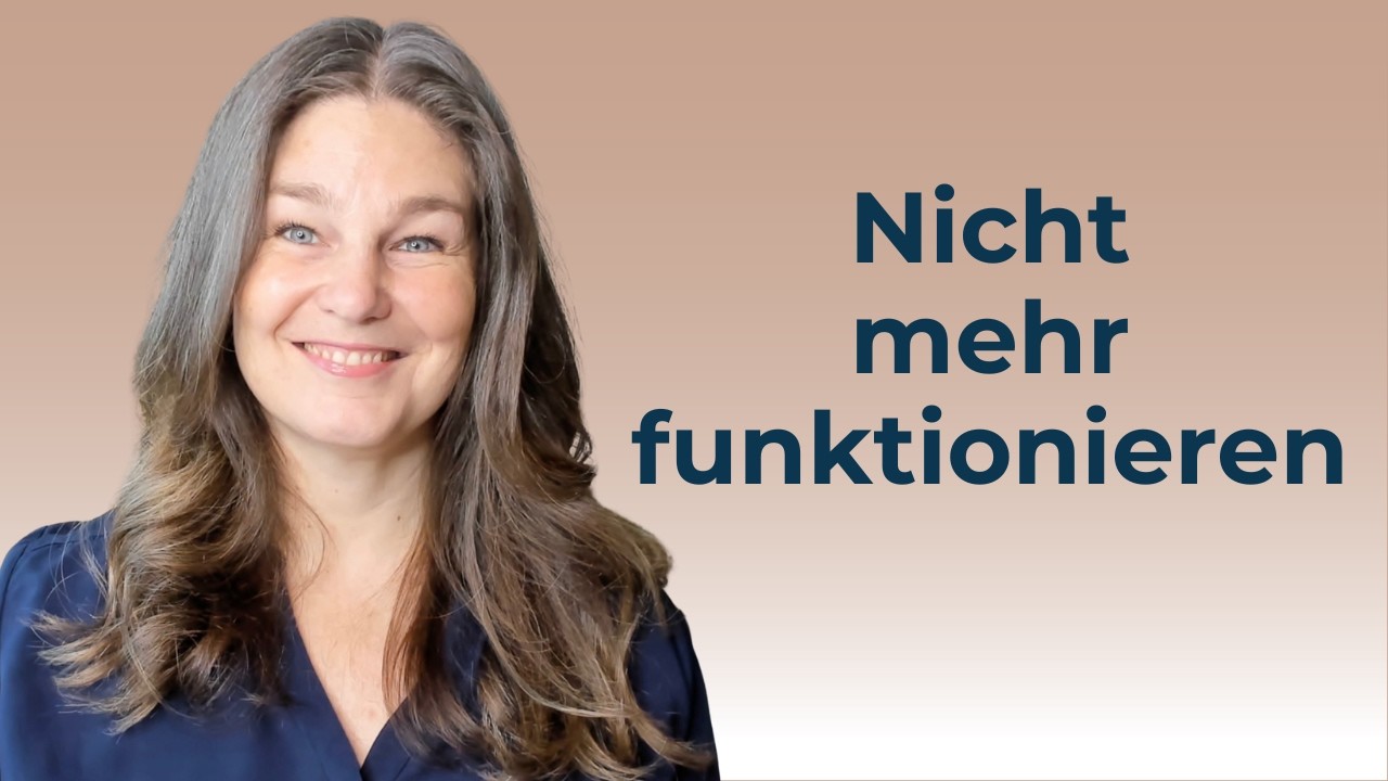 Warum wir nicht hier sind, um zu funktionieren