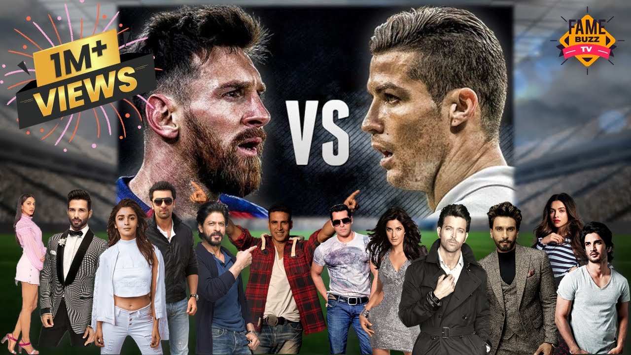 Messi or CR7? Bollywood Celebs Who Choose Their Favourite | Messi & Ronaldo Supporters in Bollywood