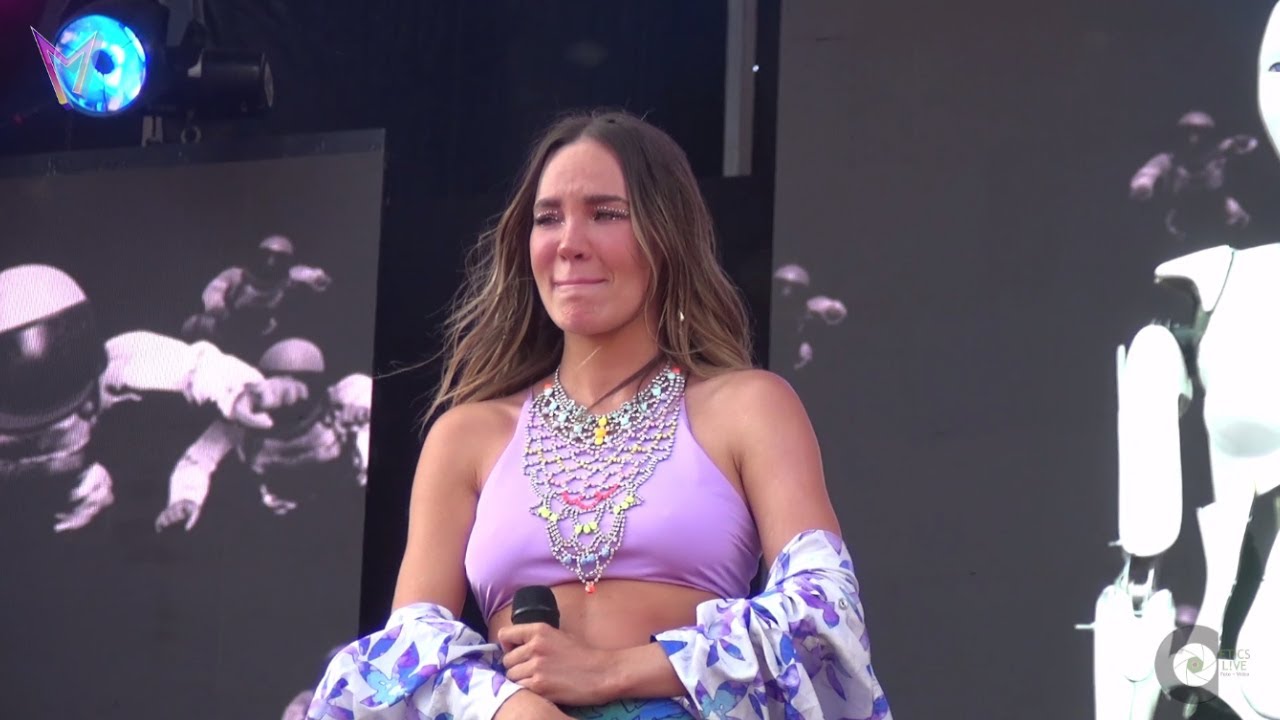Belinda al borde del llanto: 