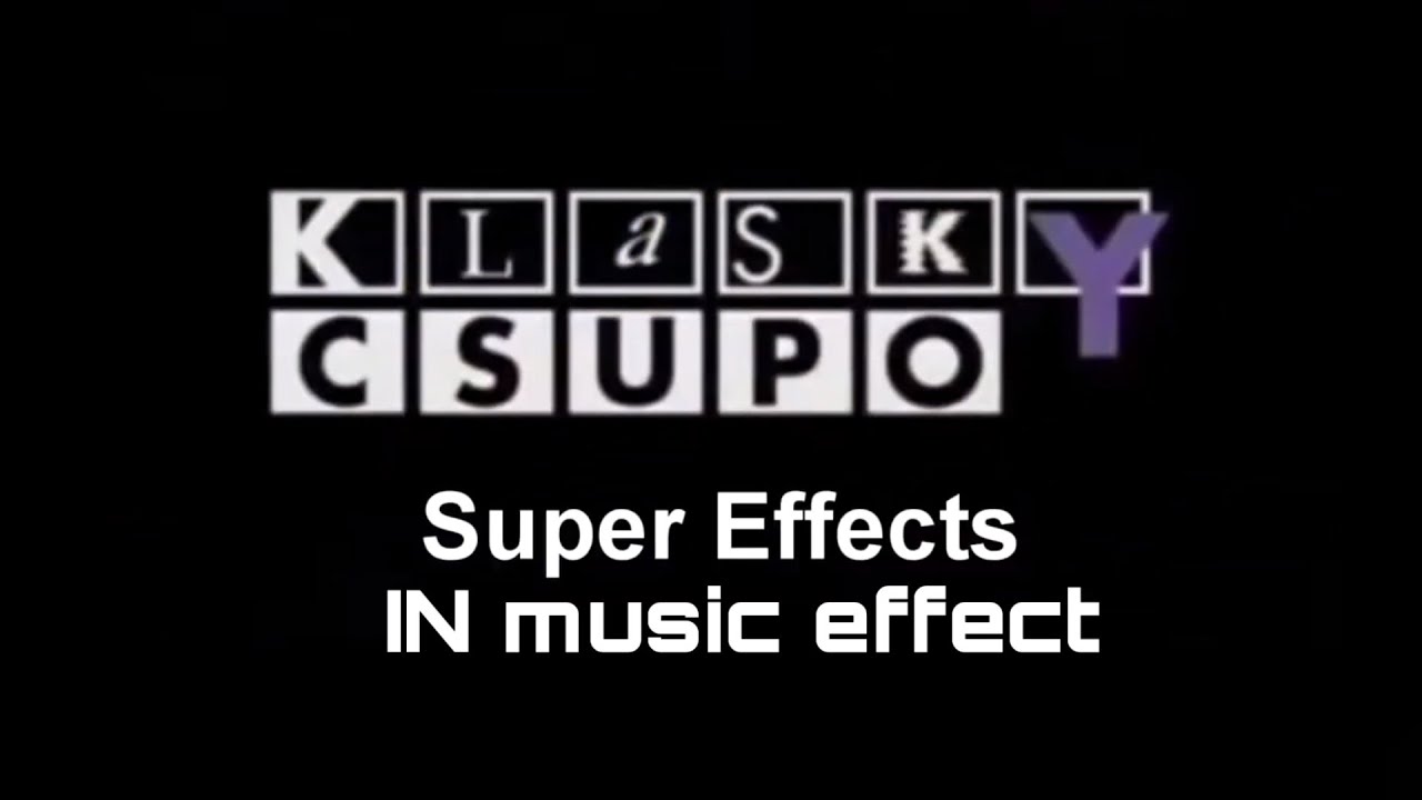 klasky csupo 1998 super effects in music effect