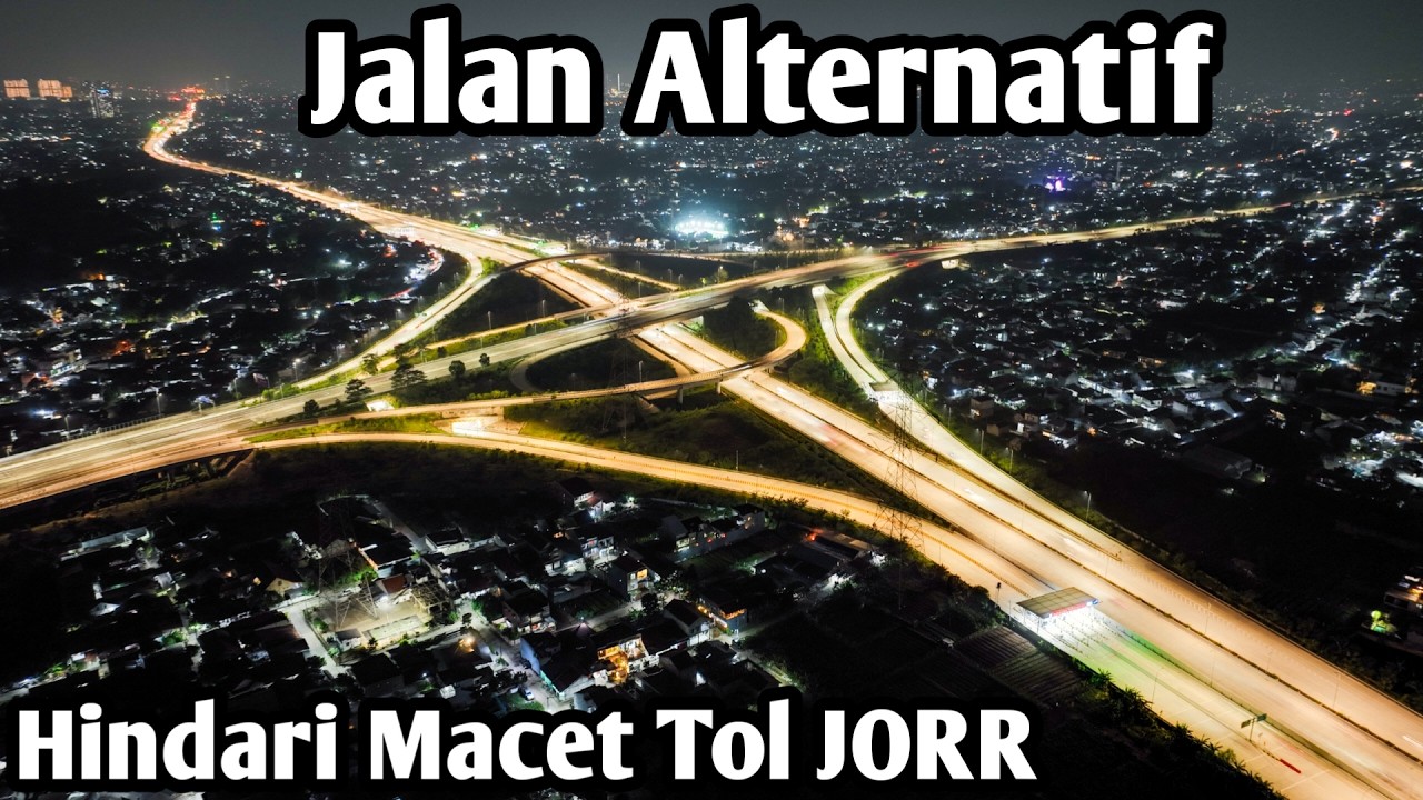 Jalan Tol Alternatif Pilihan Warga Jabodetabek Menghindari Macet Tol JORR!