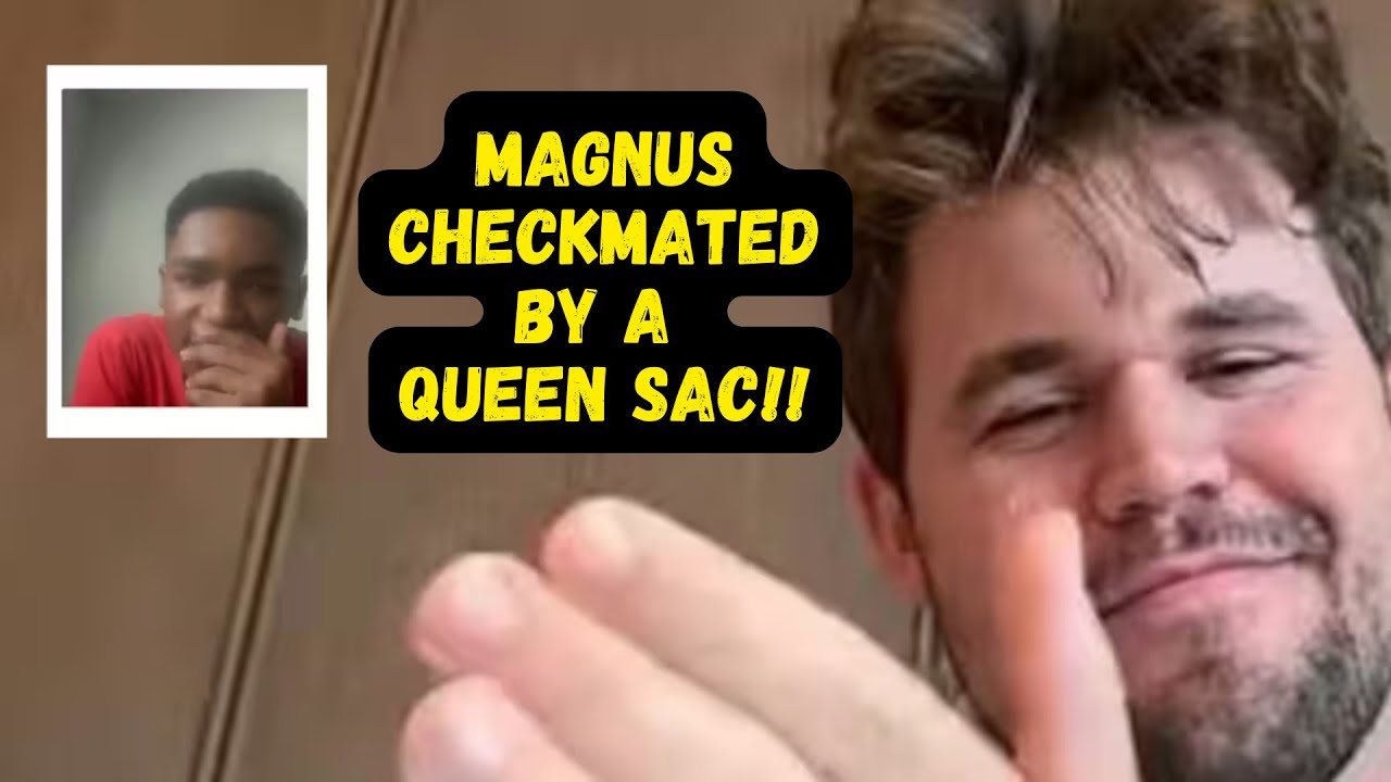 19-Year-Old Bynum CHECKMATES Magnus Carlsen with a BRUTAL Queen Sacrifice | Titled Tuesdat GrandPrix