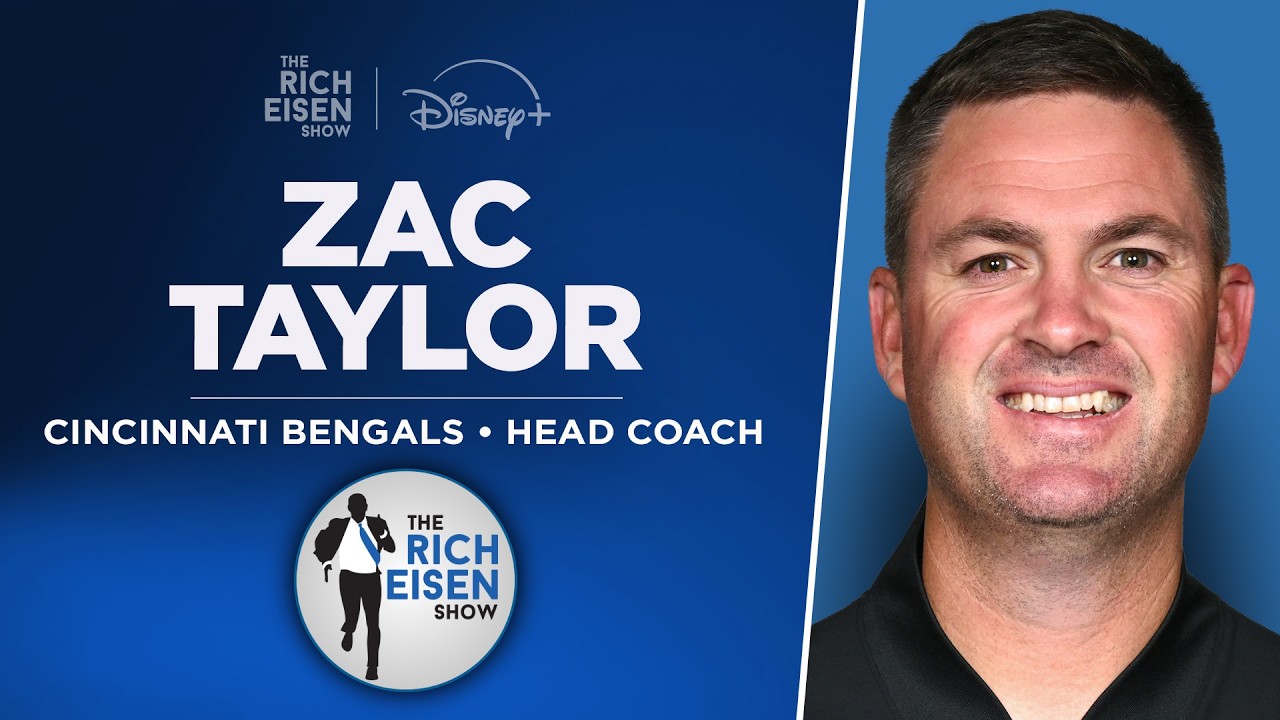Bengals HC Zac Taylor Talks New-Look Defense, Burrow & More with Rich Eisen | Full Interview
