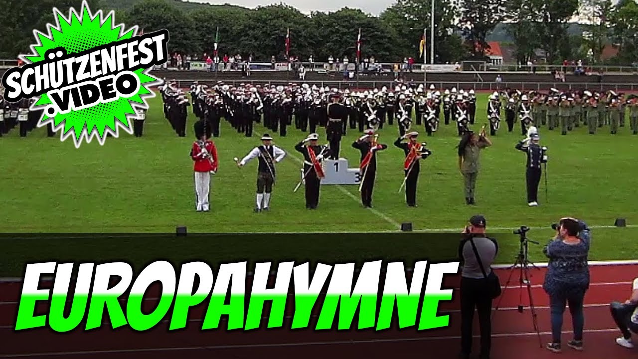 🟢 Europahymne 🎼 | Anthem of Europe | Freude schöner Götterfunken | Marchingband | Musikparade