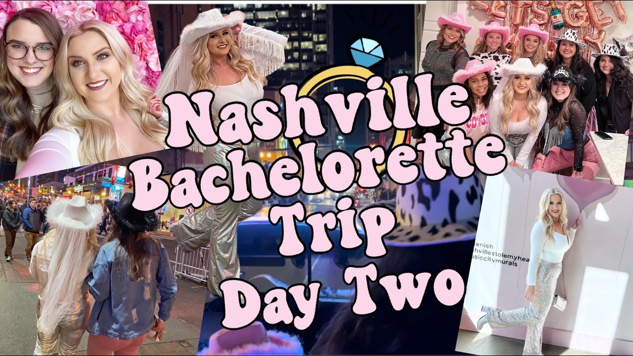NASHVILLE BACHELORETTE TRIP DAY TWO | BRUNCH | HONKYTONK PARTY EXPRESS