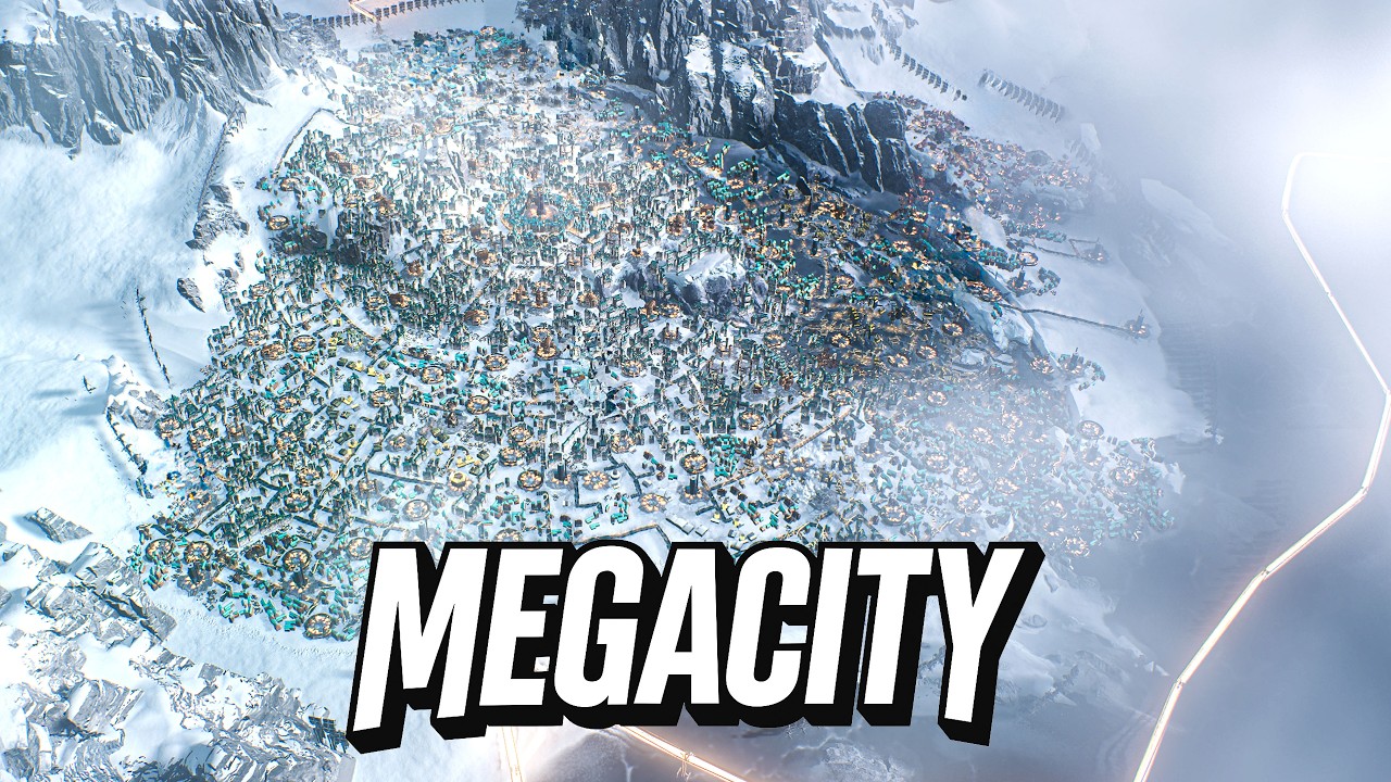 Frostpunk 2 - MEGA CITY on Broken Shore Map (Steampunk Survival Post-Apocalyptic City Builder)