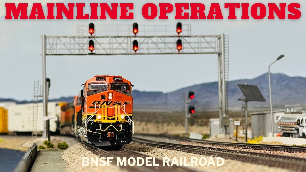 Layout Operations - BNSF HO Scale Layout