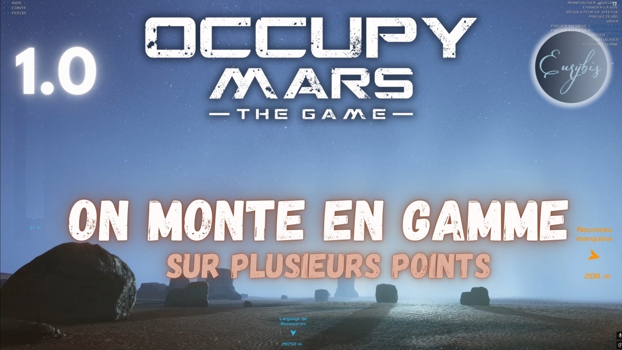 Occupy Mars FR // La 1.0  Mon QG, la disqueuse v3 et le chalumeau v2 vraiment ?!