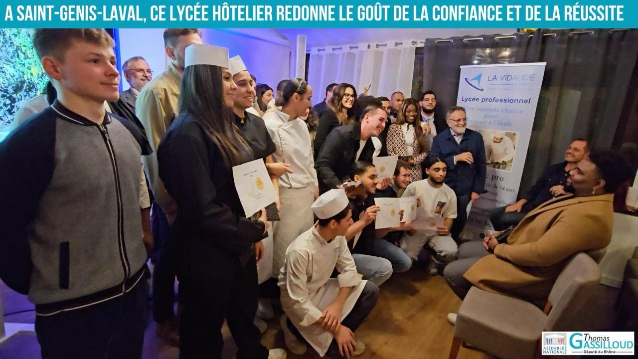 #430 À Saint-Genis-Laval, ce lycée hôtelier redonne à ses élèves le goût de la confiance