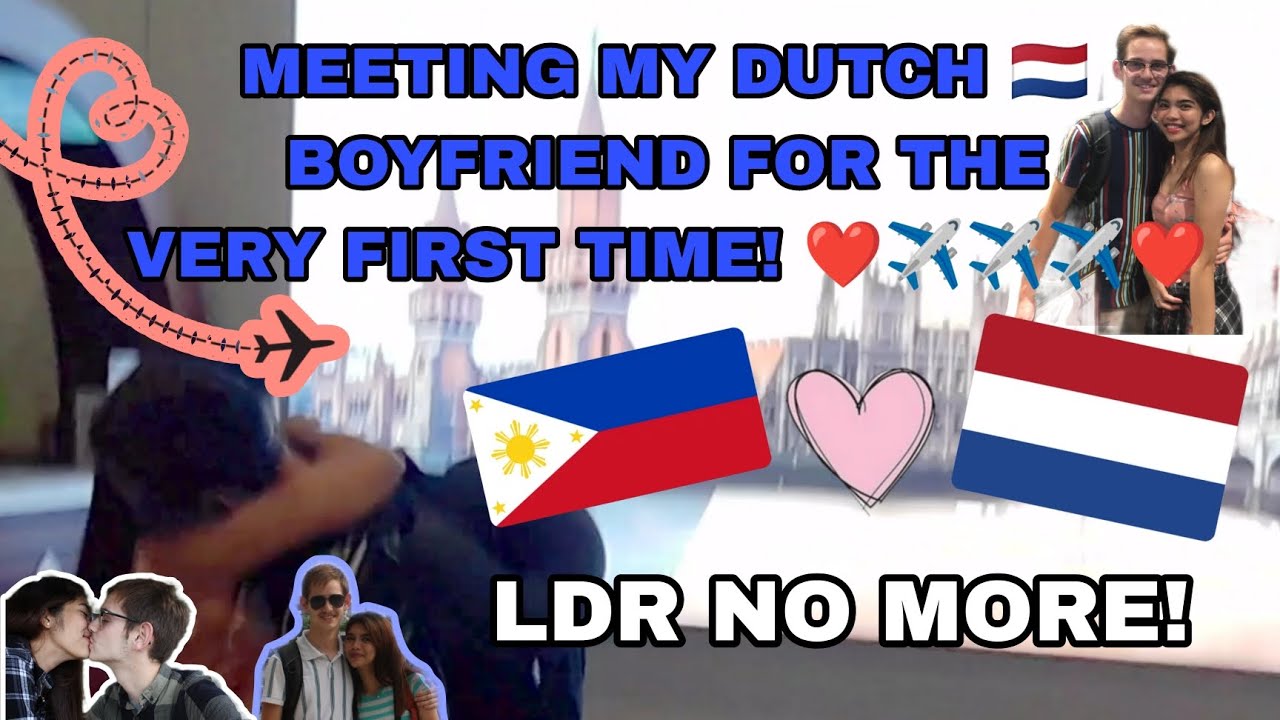 🇳🇱🇵🇭✈️🥰 Meeting my Dutch Boyfriend for the very first time! LDR no more!! - ROIANE