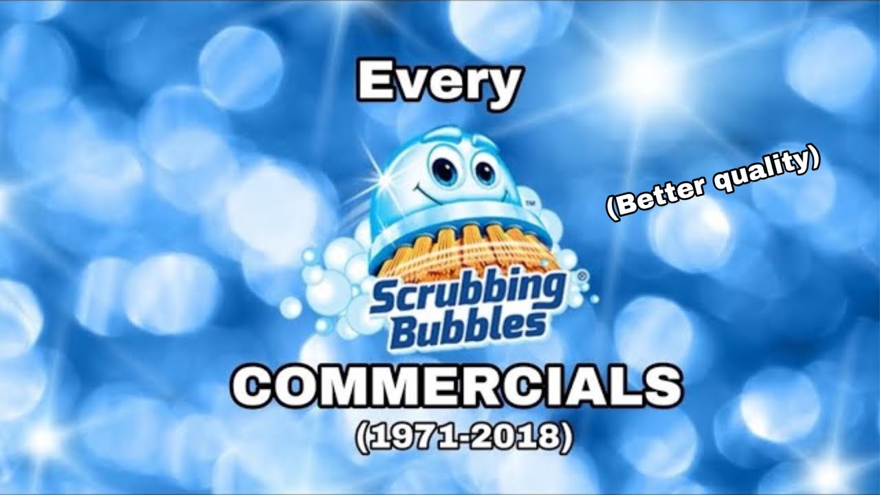 Every Scrubbing Bubbles Commercials (1971-2018) (with added commercials)