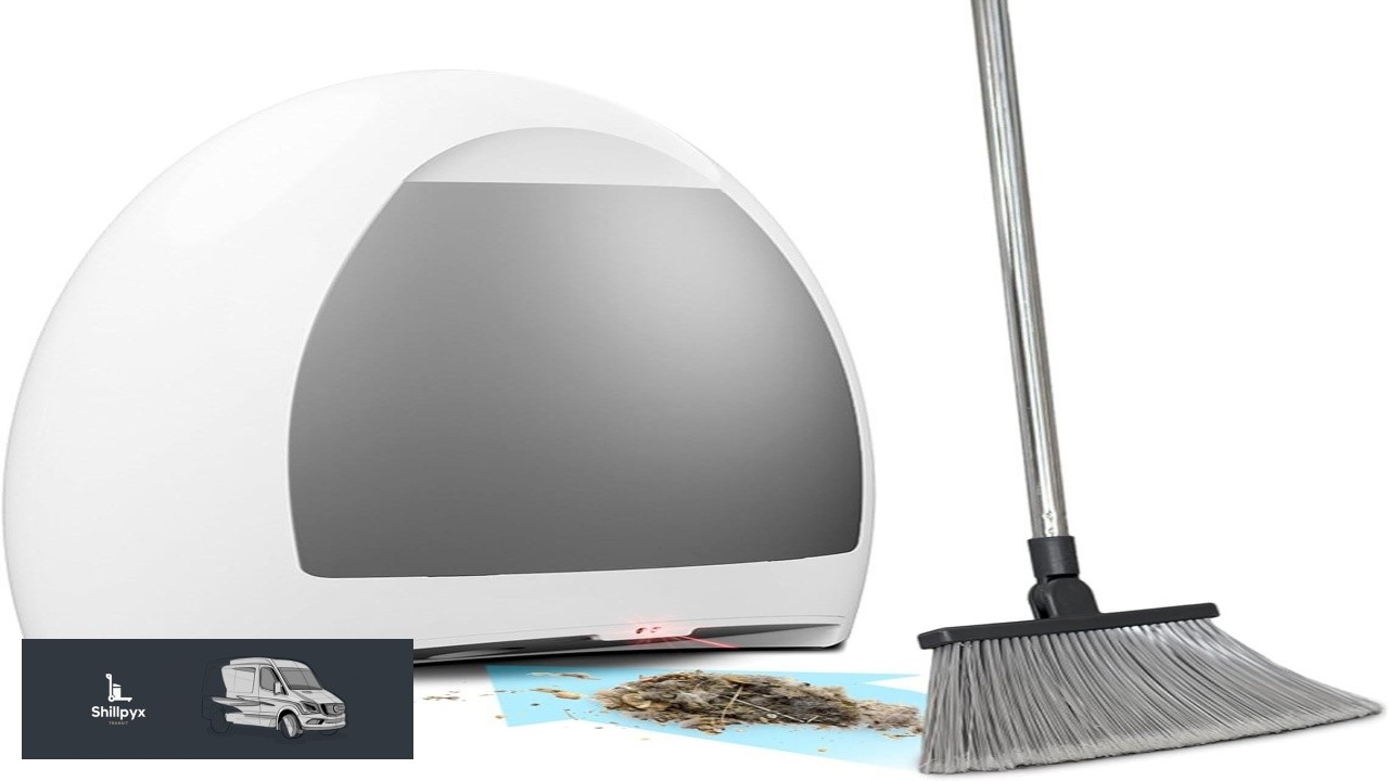 EyeVac Home Touchless Vacuum Automatic Dustpan Great for Sweeping Pet Hair