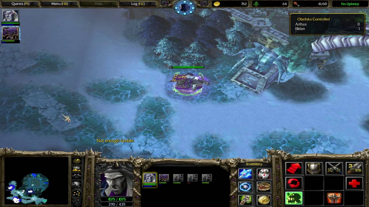 Warcraft 3 The Frozen Throne - Undead - Chapter 8 - A Symphony of Frost and Flame (Hard)