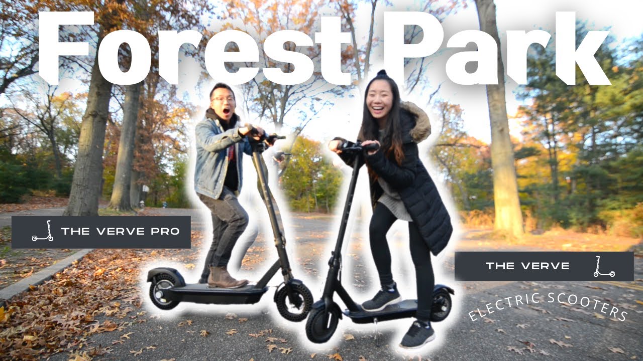Riding Around Forest Park, Richmond Hill with GEN3 Electric Scooters 🛴 The Verve vs. The Verve Pro