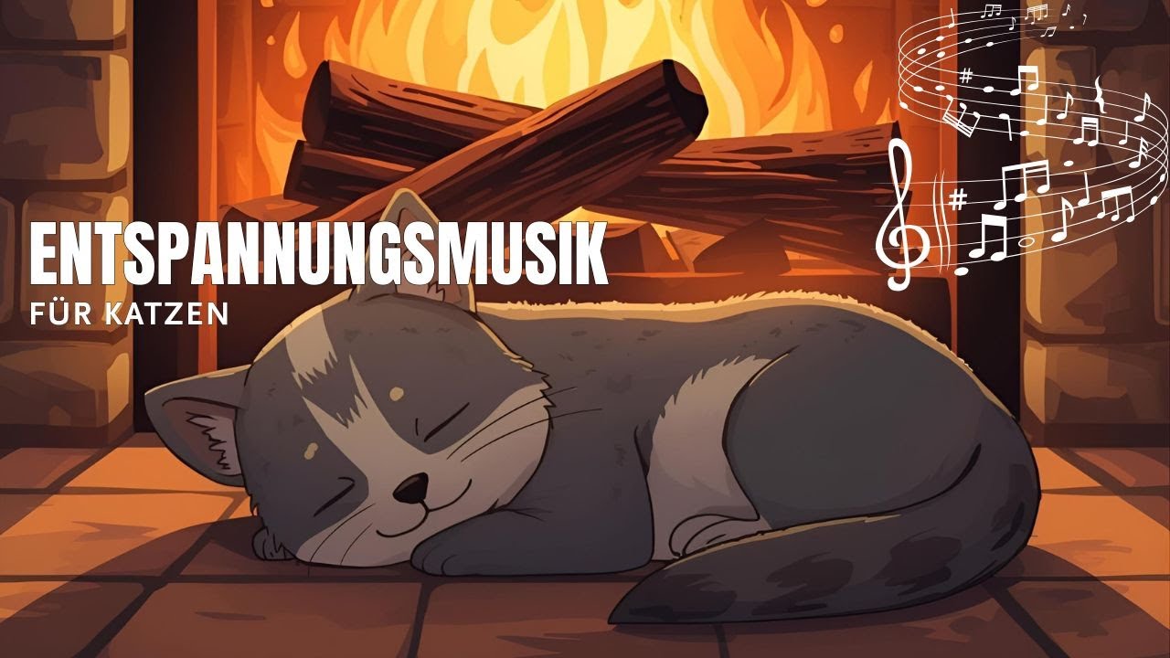 Beruhigende Musik für Katzen I Entspannung, Beruhigung & ruhiger Schlaf