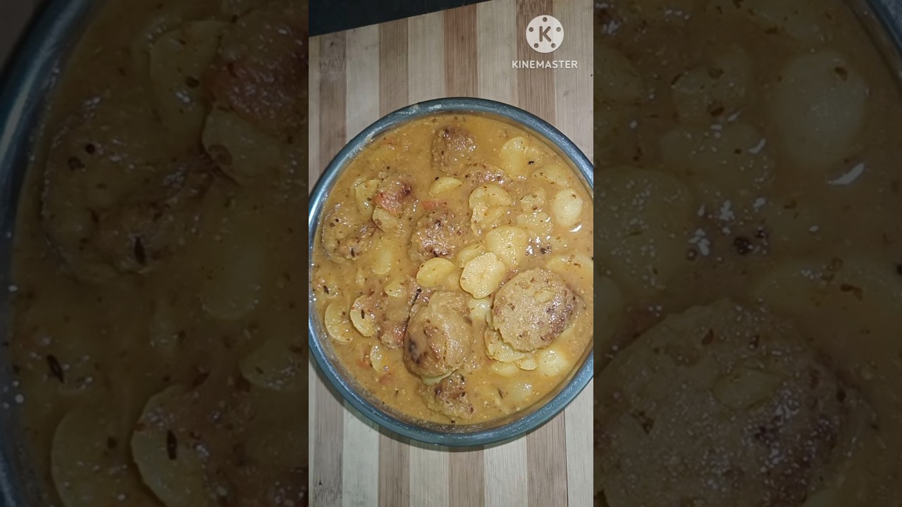 Chhota Aloo Badi Besara#youtubeshorts #desistyle #odiarecipe