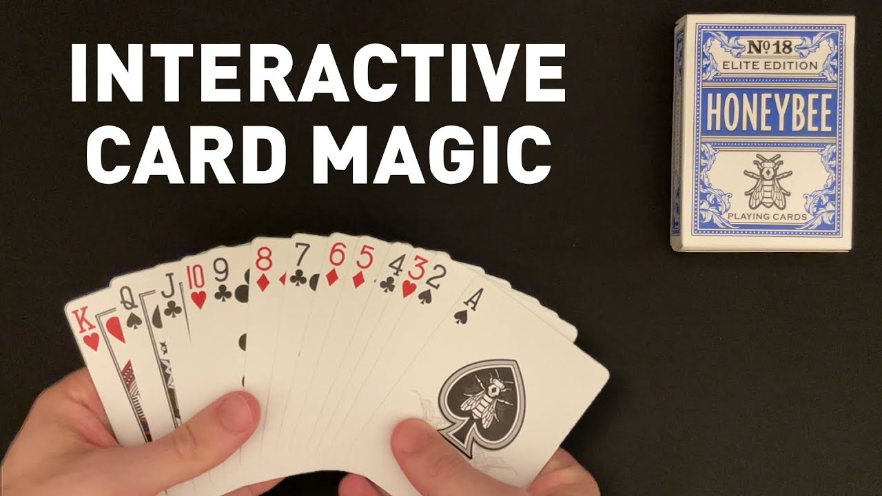 [ASMR] Interactive Card Tricks
