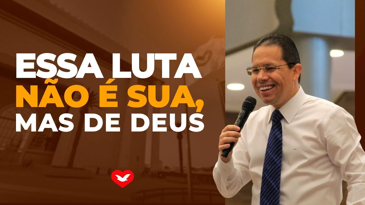 Essa luta não é sua, mas de Deus | Bispo Jadson Santos