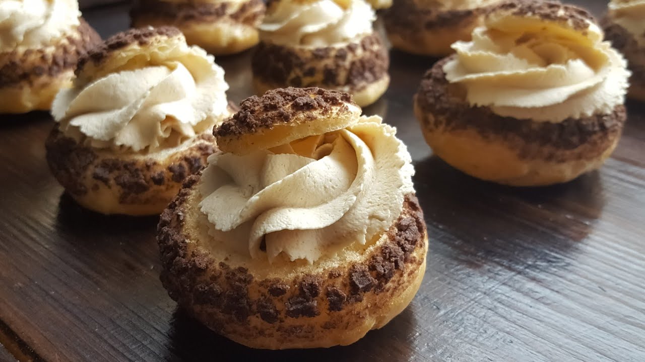 ЗАВАРНОЕ ПИРОЖНОЕ ШУ с кофейным кремом ☕ ПОДРОБНОЕ ВИДЕО☕ COFFEE CHOUX
