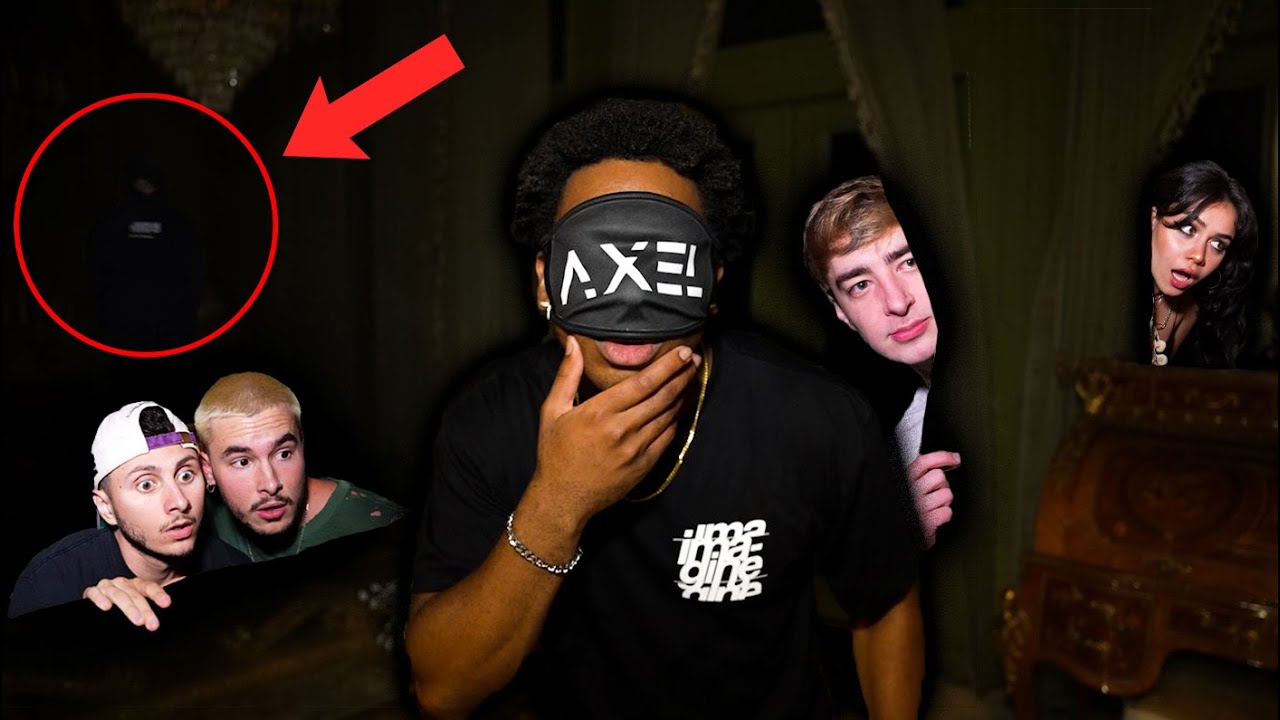 SCARY HIDE AND CLAP CHALLENGE IN BEVERLY HILLS MANSION