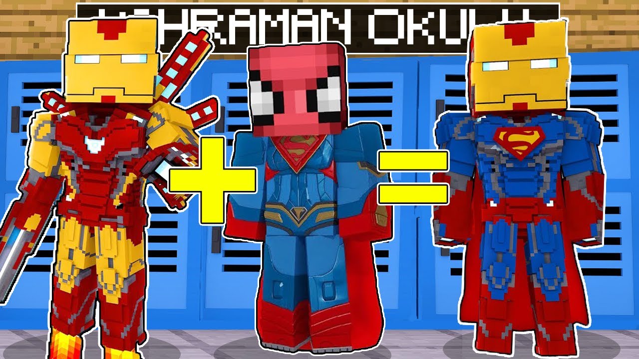 KAHRAMAN KOMBİNASYONU😱 (EŞSİZ GÜÇ) - Minecraft