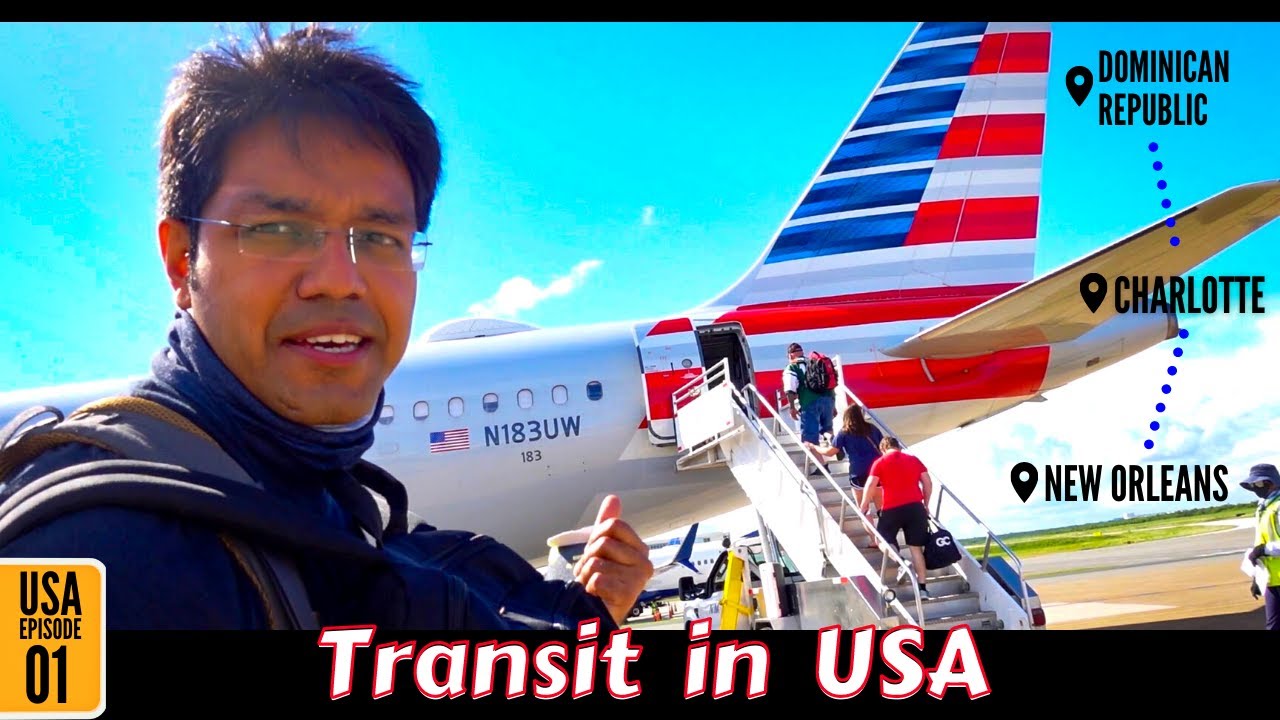 REACHED AMERICA with BAD PLANNING | Doing International Transit, You Must Watch this!