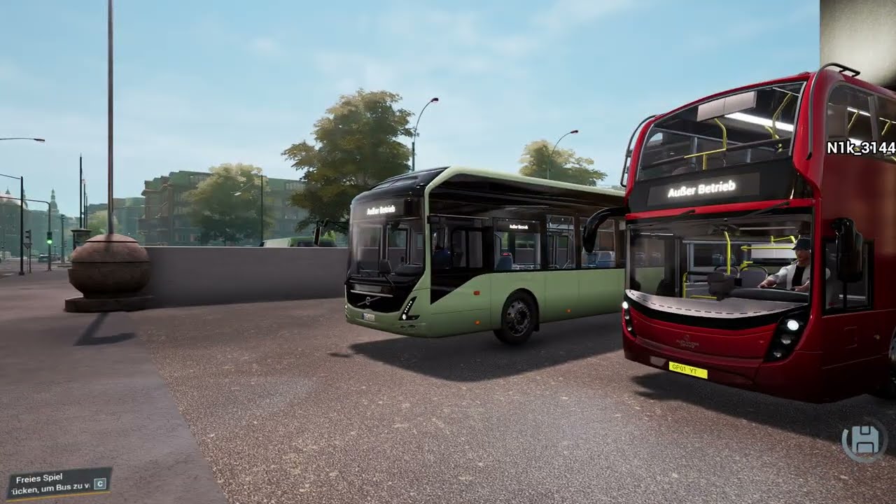 Mit Volvo und Doppeldecker durch die Innenstadt (mit SHADOW_GAMER_HD)