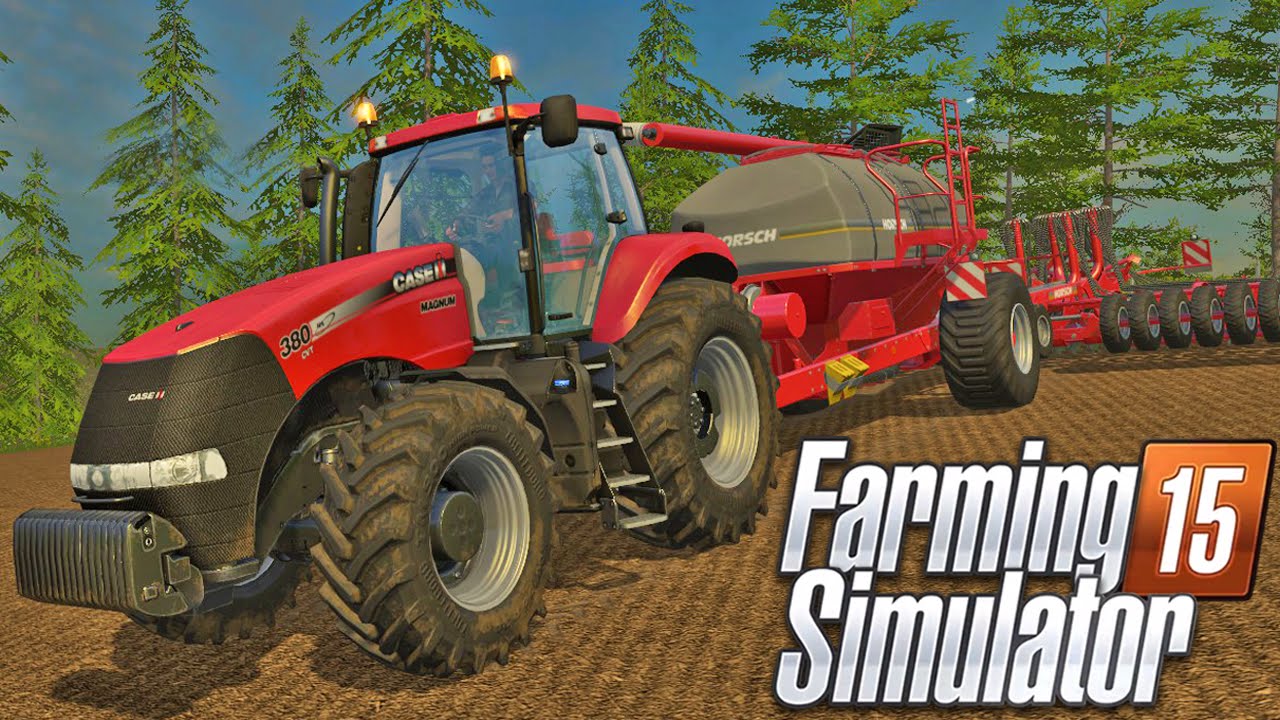 Farming Simulator 2015 Multiplayer - Plantio de Grama