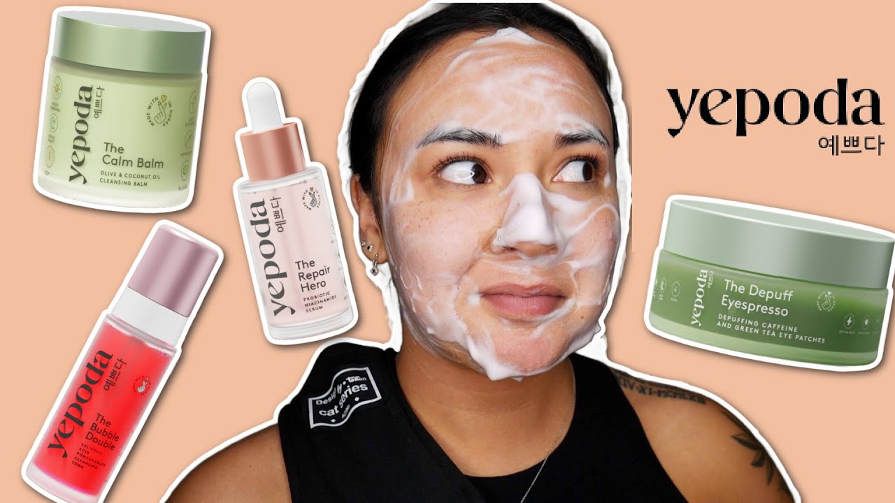 TESTING YEPODA KOREAN SKINCARE #GIFTED